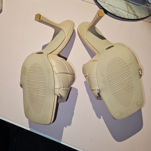 Billini Sandro Nude Braided Heels | Size 8 | Minor Flaws, Still Gorgeous - Picture 3 of 4